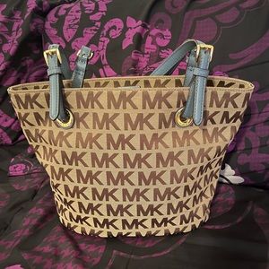 Tan Michael Kors bag